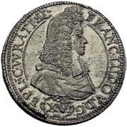15 krajcarów 1675, F.u.S.