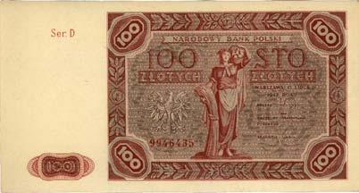 1947, seria P, Mi czak 132, Pick 132, minimalnie zgi ty na rogu I 150,- 770 771 *770.