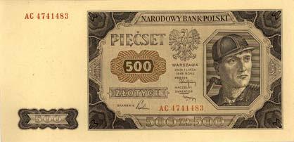 ramki I 250,- *777. 500 z otych 1.07.