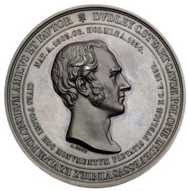 Florian Straszewski - medal autorstwa I. D.