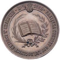 Józef Ignacy Kraszewski- medal autorstwa W. A. Malinowskiego 1879 r.