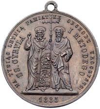 1000-lecie misji Êw. Cyryla i Metodego- medal bity nak adem W.
