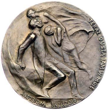 865 *865. hrabia Emeryk Hutten-Czapski,- medal autorstwa K.
