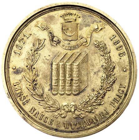 Adam Mickiewicz- medal autorstwa Wac awa Szymanowskiego 1898 r.
