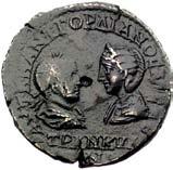 Tracja-Anchialos, AE-26, Aw: Popiersia Gordiana i 