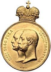 961 962 *961. medal Za Prace Nad Reformà Ziemskà w Królestwie Polskim, sygnowany P H K (Miko aj Kozin), z oto, 26.
