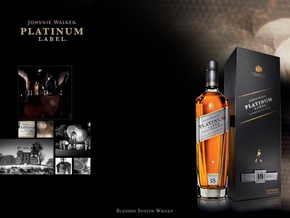 Johnnie Walker to szkocka whisky nr 1 na świecie* JOHNNIE WALKER PLATINUM LABEL Częścią tradycji rodziny Walkerów jest tworzenie prywatnych mieszanek whisky przeznaczonych do częstowania