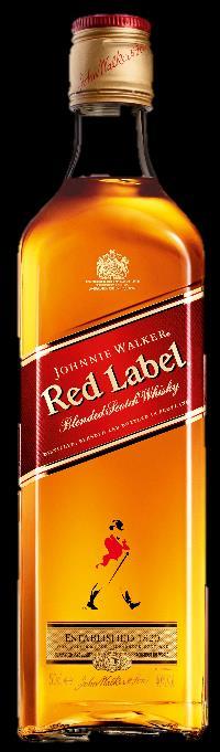 WALKER JOHNNIE WALKER RED LABEL 0,5 L BLACK LABEL 0,7