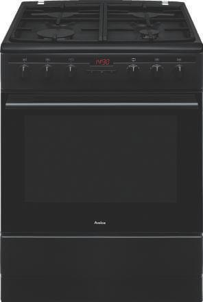przeciwwypływowe gazu Chłodny front Emalia łatwoczyszcząca Easy Clean Ruszt żeliwny Timer 62 l 8 Pojemność 60 cm