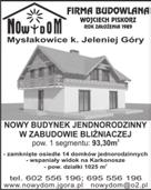 H1363-G SPRZEDAM nowe mieszkanie 3-pokojowe, 69 m kw., balkon, 255.000 z³. Tel. 509-963-753. H1413-G SPRZEDAM 2-pokojowe, k/ Bodzia- Zabobrze, 665-835-883; 75/64-21-773.