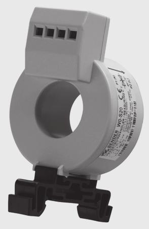 Przekładniki pomiarowe do systemów EDS460/470, RCMS460/470 i przekaźników RCM420/460/470 W0-S20 klasa A W0-S20