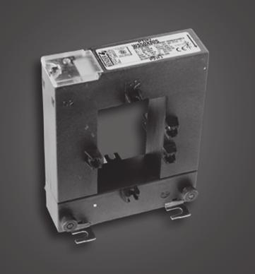 WS50x80S...WS80x160S (z otwieranym rdzeniem) klasa A WS... Uwaga! W nieużywanym przekładniku zaciski k/s1 oraz l/s2 powinny być zwarte i uziemione.