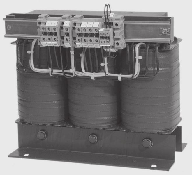 DS0107 Transformator medyczny trójfazowy dla pomieszczeń użytkowanych medycznie Zastosowanie zgodnie z PN-HD 60364-7-710, IEC60364-7-710, DIN VDE 0100-710 stworzenie sieci trójfazowej IT do zasilenia