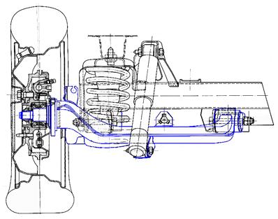 3.4.2 Przykład 2: Optymalizacja zmęczeniowa części mechanicznej model powłokowy trójwymiarowy (3D).