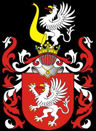 wofür sie von diesem Güter im Krakauischen und in Schlesien erhielten. Nach ihnen wurde ihr Wappen auch wohl iaxa, dann nach dem Wappenbilde zuletzt Gryf (Swoboda, Świeboda, auch Jaxa) genannt.