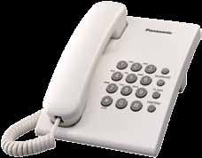 TELEFONY, FAKSY, METKOWNICE Telefon KX-TG5 przyjazny,,4-calowy, matrycowy wyświetlacz LCD podświetlana klawiatura i wyświetlacz LCD włączany jednym