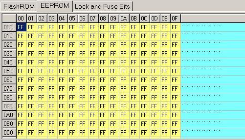 Zapis 64-bitowego numeru do pamięci EEPROM (512 bajtów dla ATmega 8) 11111 11111 111 11111 111 1111 111 8 bajt 7 bajt 6 bajt 5 bajt 4 bajt 3 bajt 2 bajt 1 bajt 64-bitowy numer rozdzielony na 8 bajtów