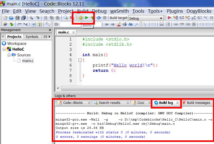 Codeblocks Edytory / środowiska