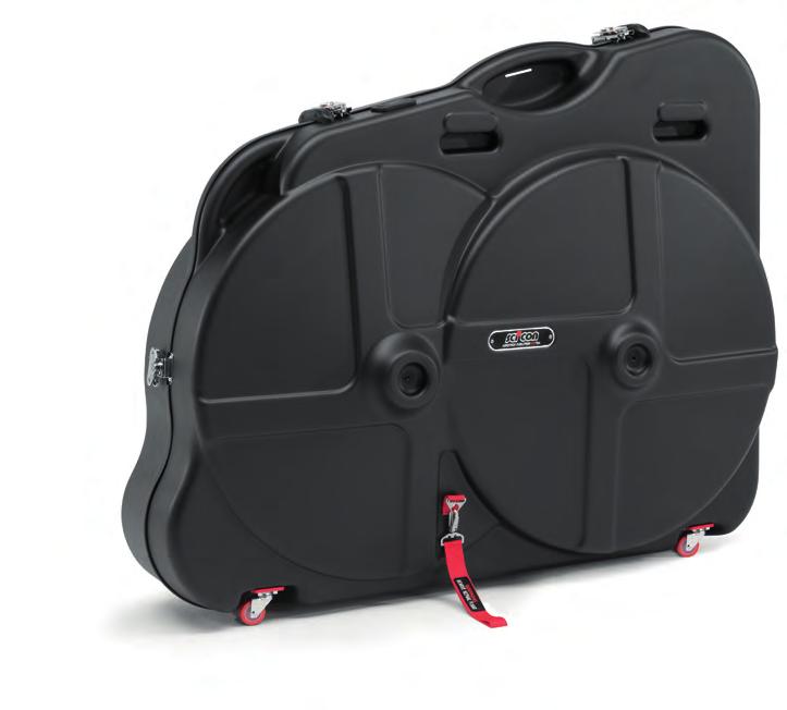 Torby na rower Scicon Aerocomfort Evolution 3.0 TSA Najwytrzymalsza i najlżejsza sztywna walizka podróżna na rower.