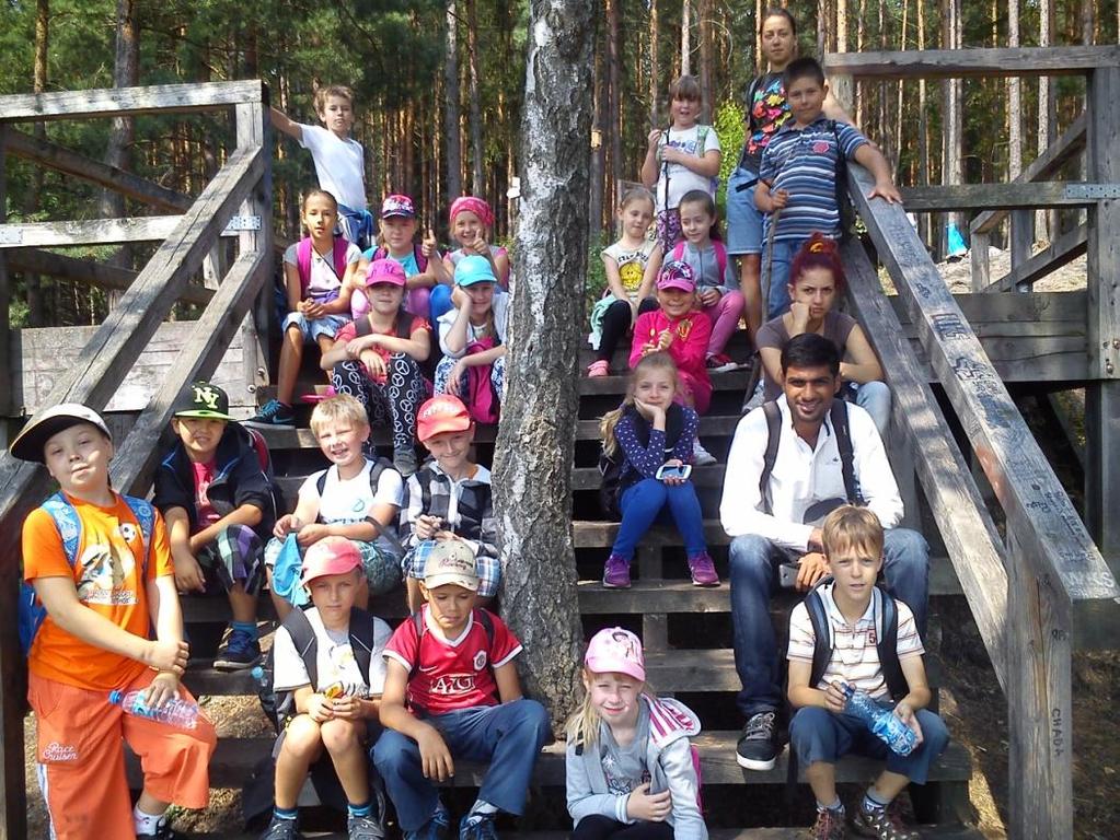 Tetiana Danyliv, EVS in Poland, 01/08/2014-31/01/2015 I was on English summer camp with pupils in gymnasium from Chomiąża Szlachecka.