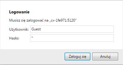 1.3. Poprzez logowanie do panelu konfiguracyjnego sterownika Sterowniki posiadają panel konfiguracyjny do którego można się zalogować przez przeglądarkę.