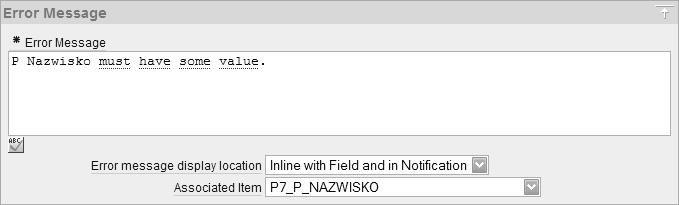 powiązanych z odpowiednimi kolumnami Jest to proces typu Data