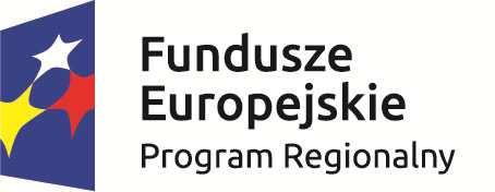 Fundusze Europejskie oraz odwołania do Programu Regionalnego.