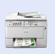 Połącz się i drukuj) WorkForce Pro WF-5190DW WorkForce Pro WF-5690DWF WorkForce Pro WF-6090DW Najważniejsze elementy sprzętowe i funkcje łączności Drukarka kolorowa A4 Drukowanie z szybkością do 34