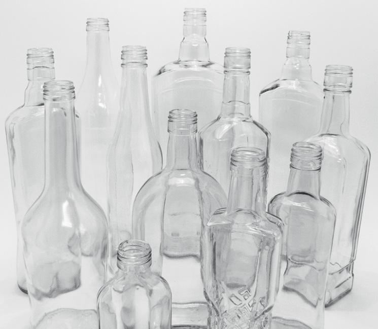Butelki Nasze butelki wykorzystywane są w branży ; alkoholowej, winiarskiej, napojowej, spożywczej, farmaceutycznej oraz chemicznej.