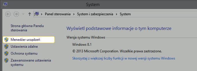 Znajdź zakładkę Porty (COM i LPT) i wyświetl jej zawartość.