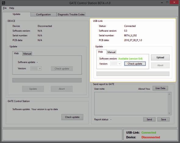 4.2.3 Aktualizacja firmware-u modułu TITAN Aby przeprowadzić aktualizację, wykonaj