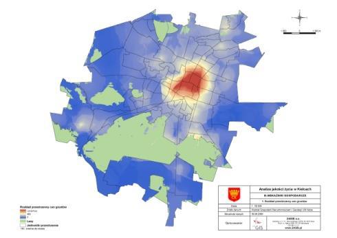 wskaźników przedstawione w formie atlasu map tematycznych
