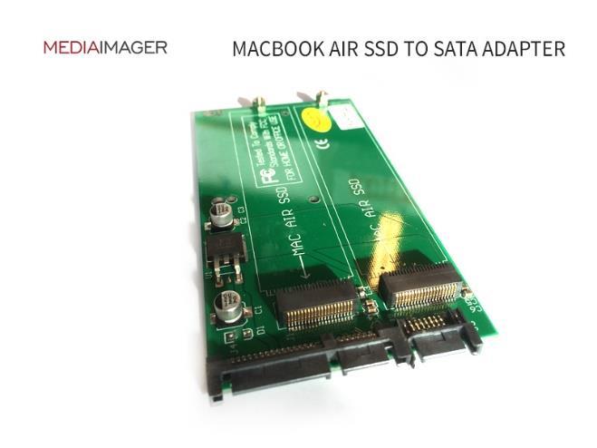 micro SATA to SATA adapter Mac Book SSD Typ II