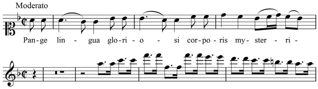 112 Jadwiga Jasińska Ms, gł. 13, s. 11 + k. tyt.: S(1) A(1) T(1) B(1) vl solo(1) vl 1(1) 2(1) vla(1) vlne(1) tr(1) trb 1(1) 2(1) org(1); 33 x 25 cm.