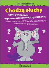 .8 Chodzą słuchy czyli ćwiczenia usprawniające percepcję słuchową dla uczniów klas IV VI szkoły podstawowej oraz uczniów gimnazjum Prezentowany zestaw ćwiczeń usprawniających percepcję słuchową