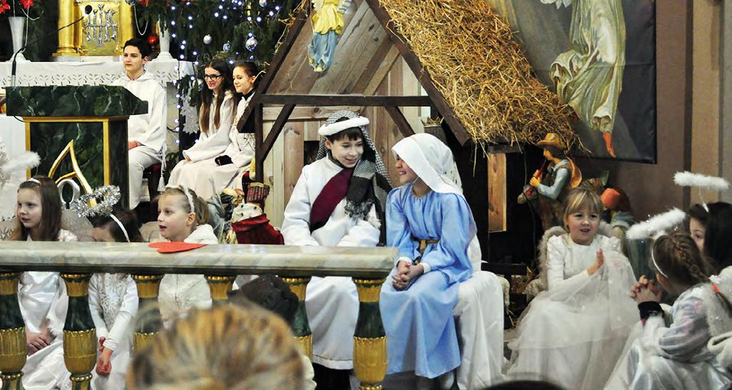 zrobiły wielkie koło i zatańczyły dla Bożego