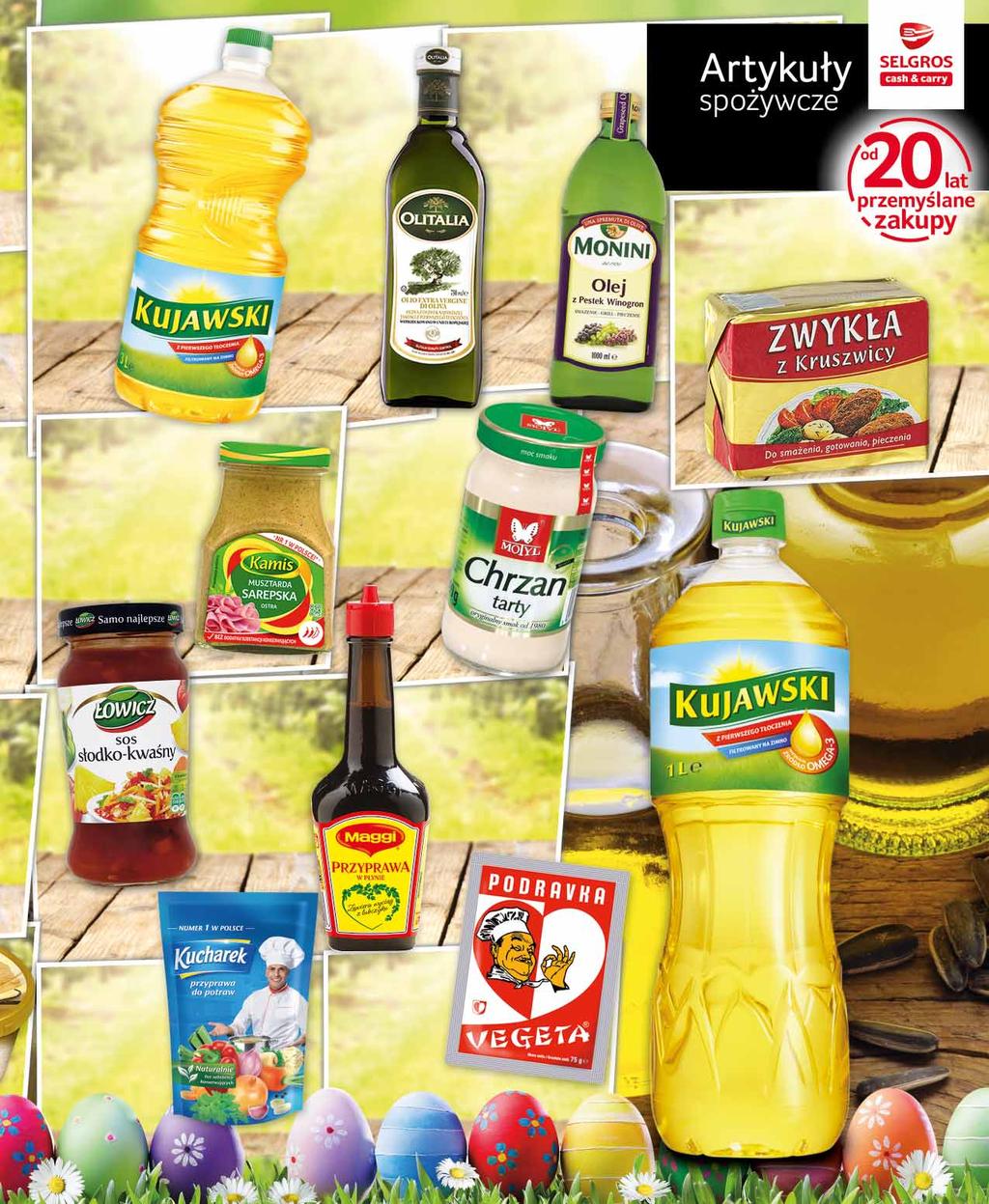 OLEJ KUJAWSKI 3 L po 49515133 15 99 z VAT 16.79 21 99 18 z VAT 23.09 OLIWA EXTRA VERGINE 750 ML tradycyjna, delikatna po 78546728 99 z VAT 19.