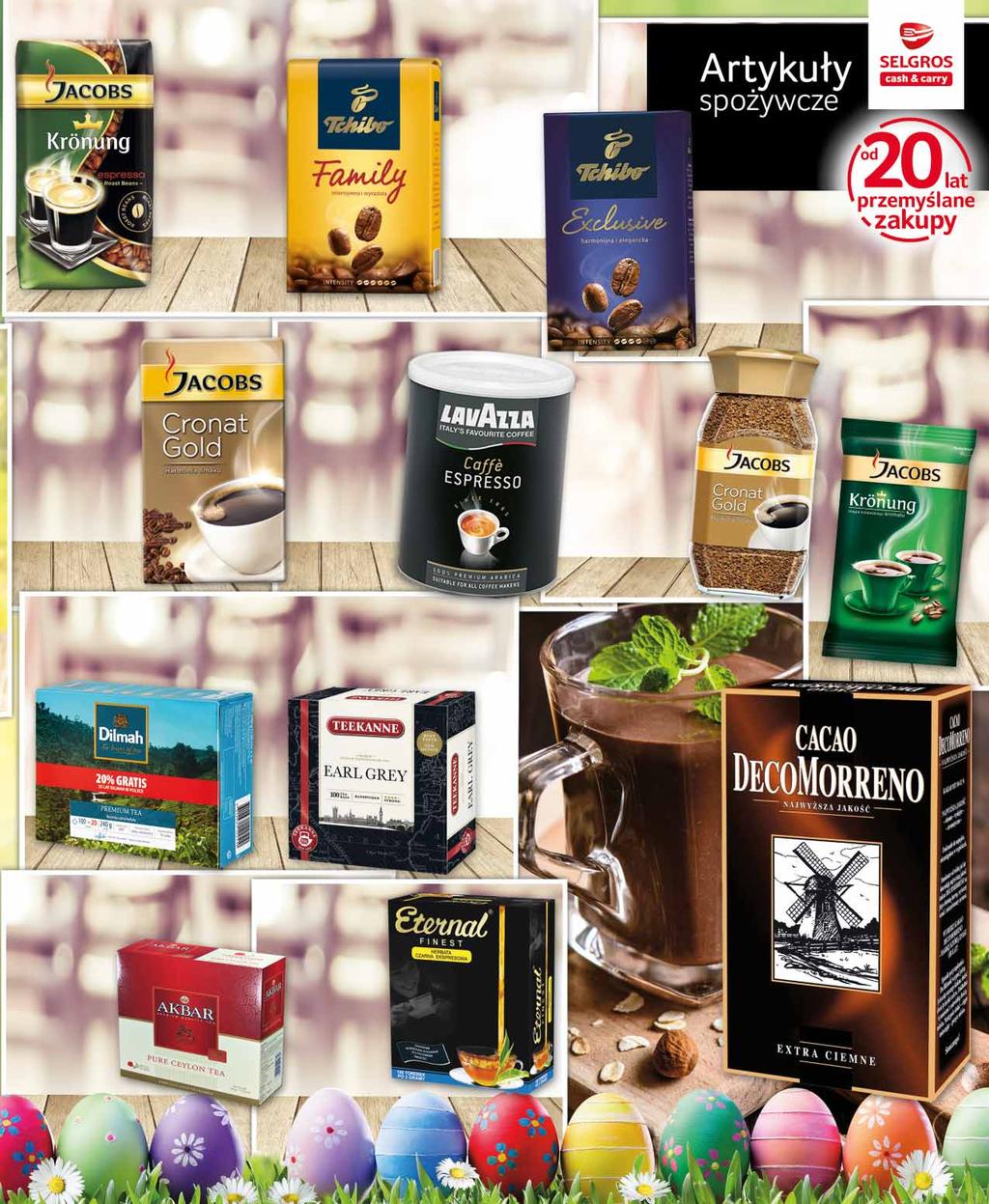 KAWA ZIARNISTA JACOBS KRÖNUNG ESPRESSO 500 G po 38010286 17 99 9 z VAT 22.13 KAWA MIELONA FAMILY 500 G po 95401683 99 z VAT 12.29-5% zakupie min. 3 szt. 6 99 z VAT 8.