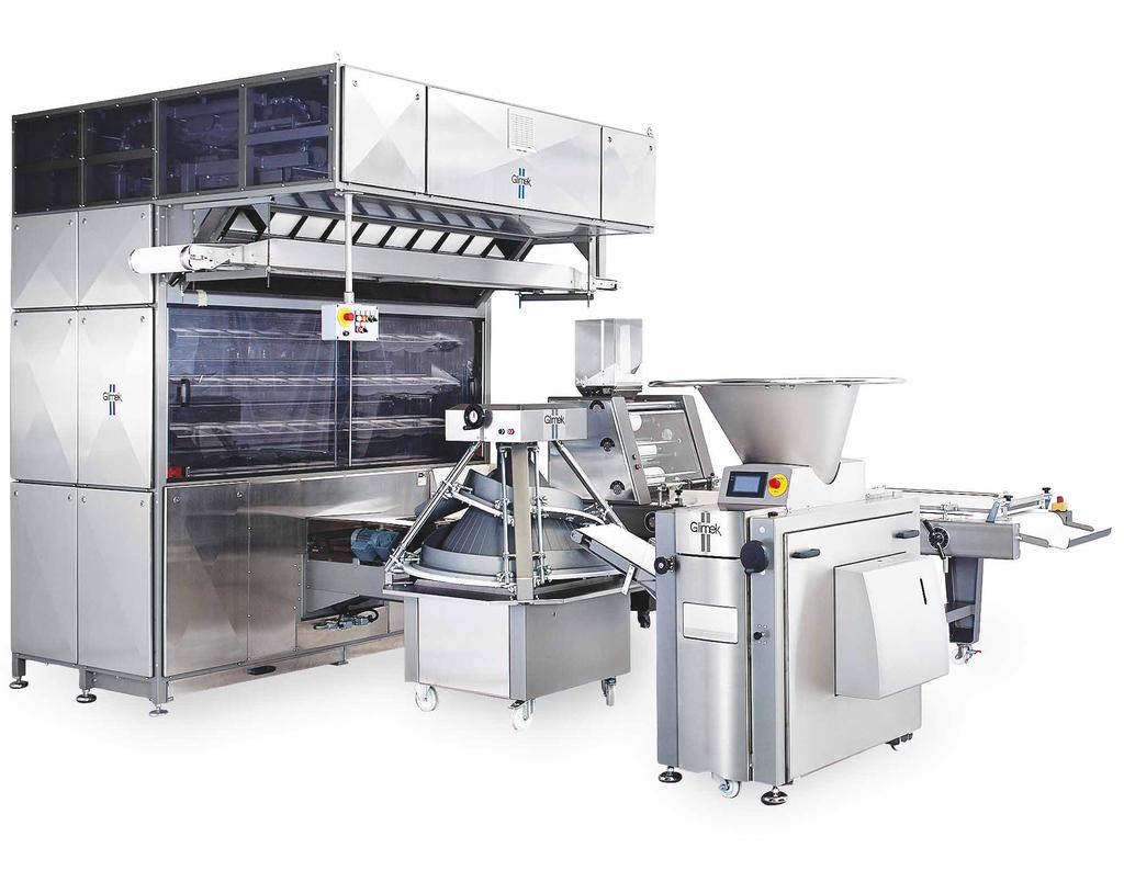 PRZEMYSŁOWA LINIA DO PRODUKCJI CHLEBA Industrial Bread Line Przemysłowa linia do chleba