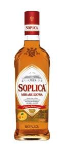 NAPOJE WINO PIW0 GIN / RUM / TEQUILA / LIKIER BRANDY / KONIAK WHISKY WÓDKA / KOLOROWA WÓDKA / CZYSTA WÓDKA KOLOROWA 11,99 Z VAT 14,75 SOPLICA MIRABELKA ORZECH LASKOWY PIGWOWA WIŚNIOWA 32% VOL.
