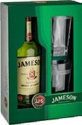 0,2 L 52,49 Z VAT 64,56 JAMESON WHISKEY +2 SZKLANKI TULLAMORE DEW 52,69 Z VAT 64,81 JAMESON WHISKEY +PUSZKA 36,99 Z VAT