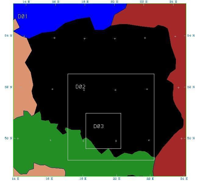 Opis wykorzystywanych modeli Model MM5 Model MM5 jest mezoskalowym, niehydrostatycznym modelem meteorologicznym rozwijanym przez PSU/NCAR (Pennsylvania State University / National Center for