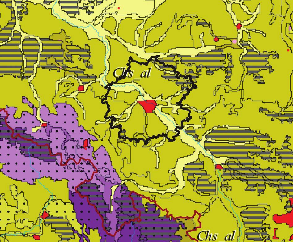 Identyfikacja charakteru krajobrazu... Ryc. 3. Typy krajobrazu Wrocławskiego Obszaru Funkcjonalnego i okolic wg. LANMAP2 (opracowanie własne na podstawie: Mücher i in. 2003) Fig. 3. Types of landscape Wroclaw Functional Area and the surrounding area by LANMAP2 (autor s study based Mücher et al.