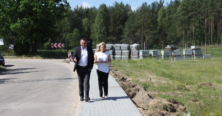 Zarząd zapoznał się z informacją ZDP o przekazaniu w dniu 29 maja br. placu budowy w celu realizacji zadania pn.
