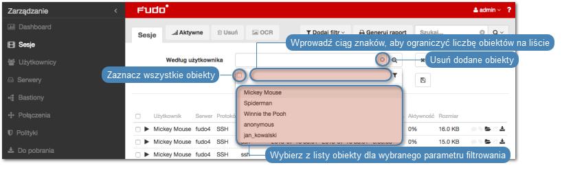 Uwaga: Wprowadź ciąg znaków, aby ograniczyć liczbę pozycji na liście.