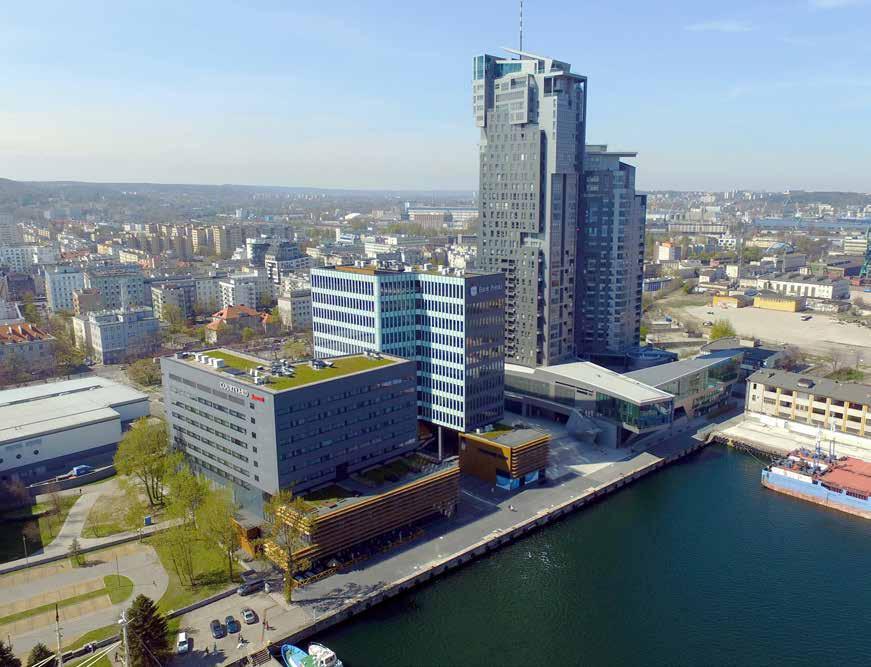 WATERFRONT GDYNIA 2013-2014 Budynek biurowy położony w bezpośrednim sąsiedztwie centrum Gdyni, przy Nabrzeżu