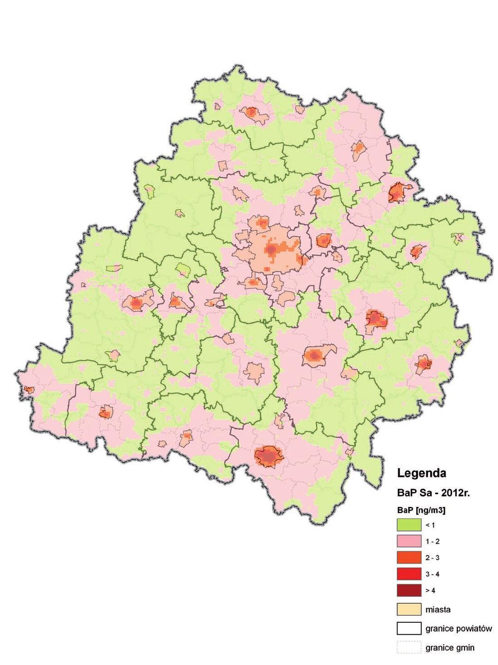 Powietrze Stan Mapa III.24.