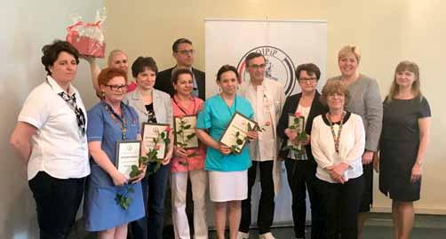Pielęgniarkom i Położnym wręczono odznaczenia i wyróżnienia z okazji Naszego Święta w Uniwersyteckim Centrum Klinicznym w dniu 15 maja 2017 r.