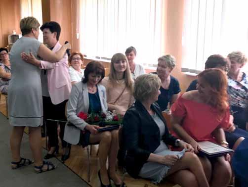 Cieszyła się, że: rozwiązania pro-pacjenckie / dobre praktyki, które poznałyśmy na stażu w Oxfordzie zostały w szpitalu w Wejherowie wprowadzone skutecznie i owocnie. Np.