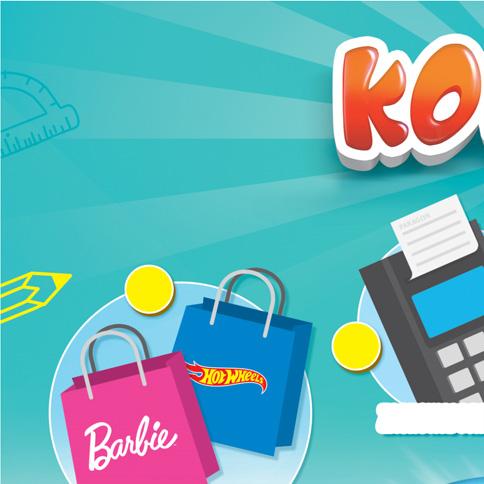 1. 2. 3. 4. ZACHOWAJ PARAGON ZAREJESTRUJ ZAKUP NA STRONIE KONKURSOWEJ KUP ZABAWKI LUB ARTYKUŁY SZKOLNE BARBIE LUB HOT WHEELS ZA MINIMUM 9.